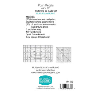 Posh Petal Quilt Pattern image # 83279