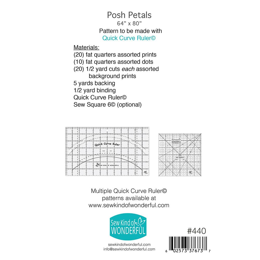 Posh Petal Quilt Pattern image # 83279