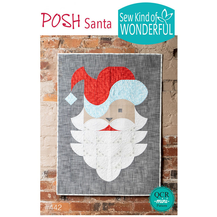 Posh Santa Wall Hanging Pattern image # 82607