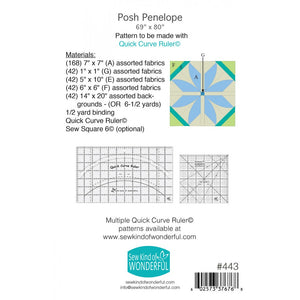 Posh Penelope Quilt Pattern image # 82394
