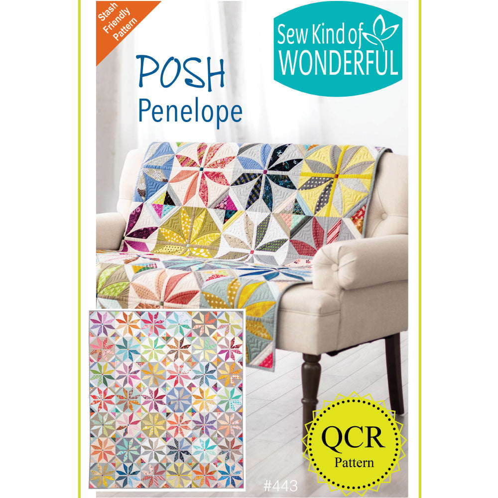 Posh Penelope Quilt Pattern