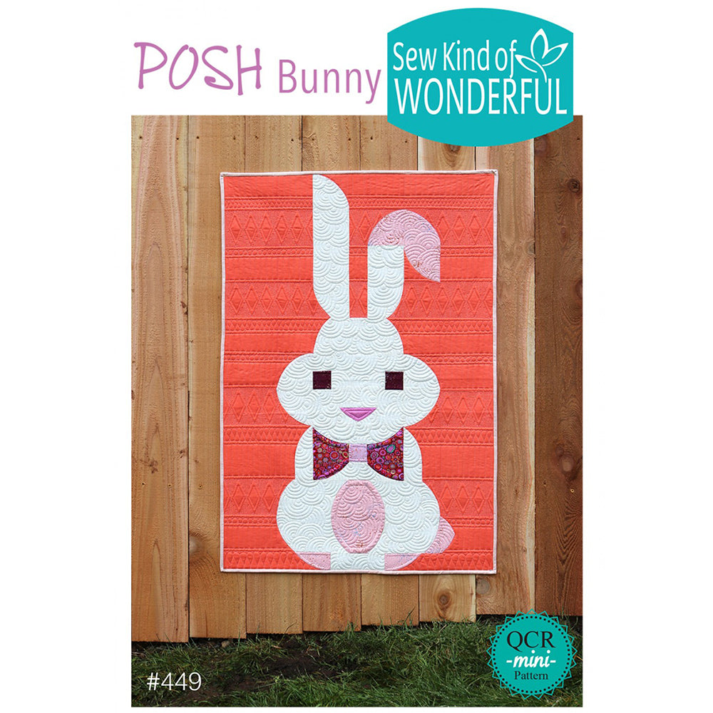 Posh Bunny Wall Hanging Pattern image # 82600