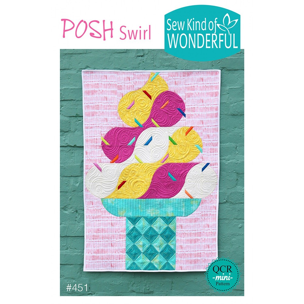 Posh Swirl Wall Hanging Pattern image # 82594