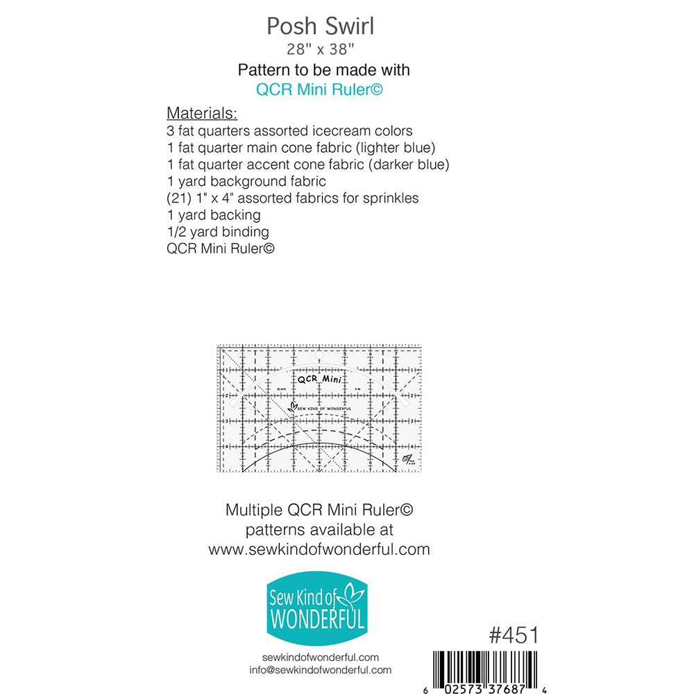Posh Swirl Wall Hanging Pattern image # 82593
