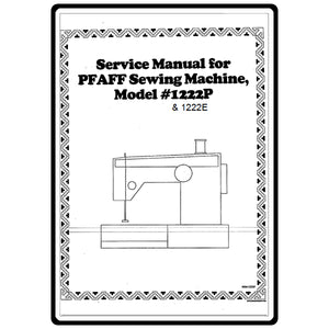 Service Manual, Pfaff 1222E image # 18027