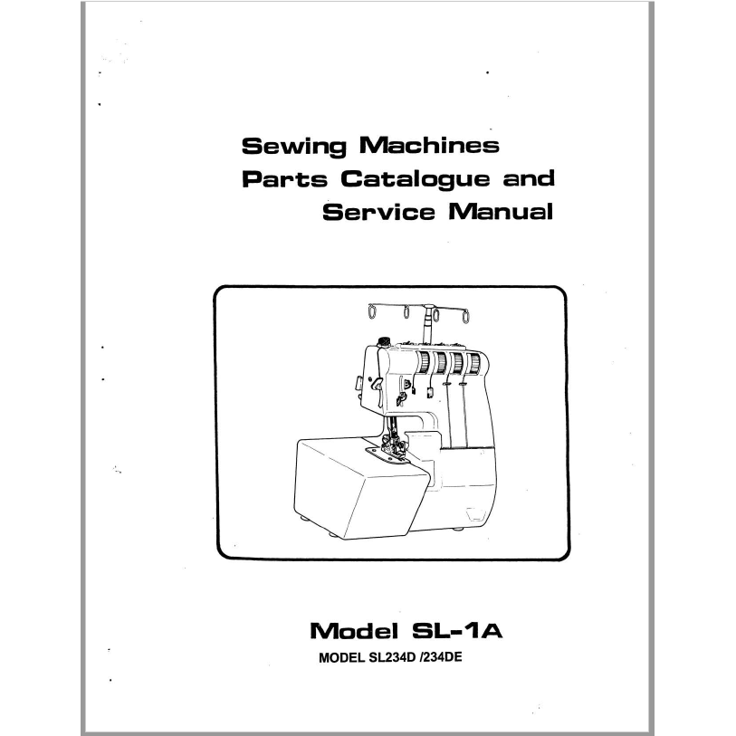 Service Manual, White SL234D image # 32804