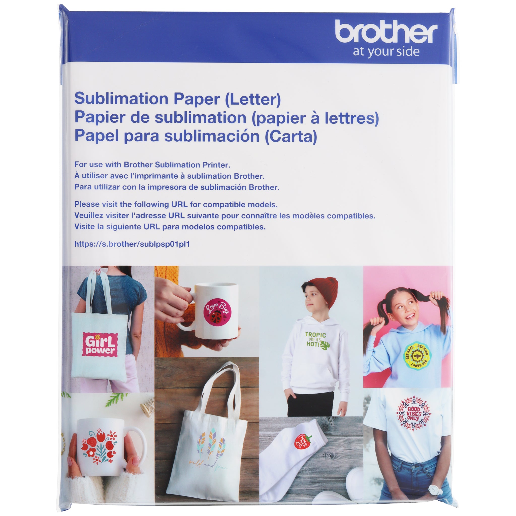 Brother Design Paper Brother Sublimation Printer Paper - 100pk