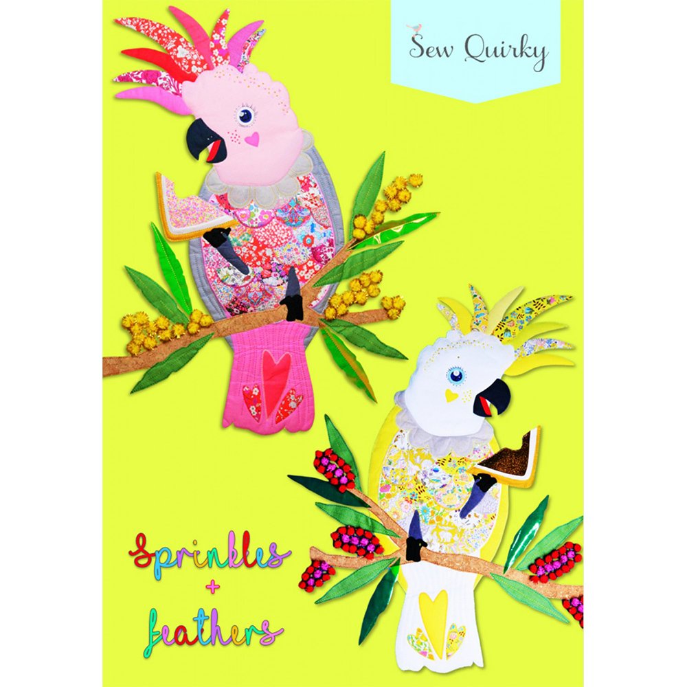 Sew Quirky, Sprinkles And Feathers Pattern image # 67712