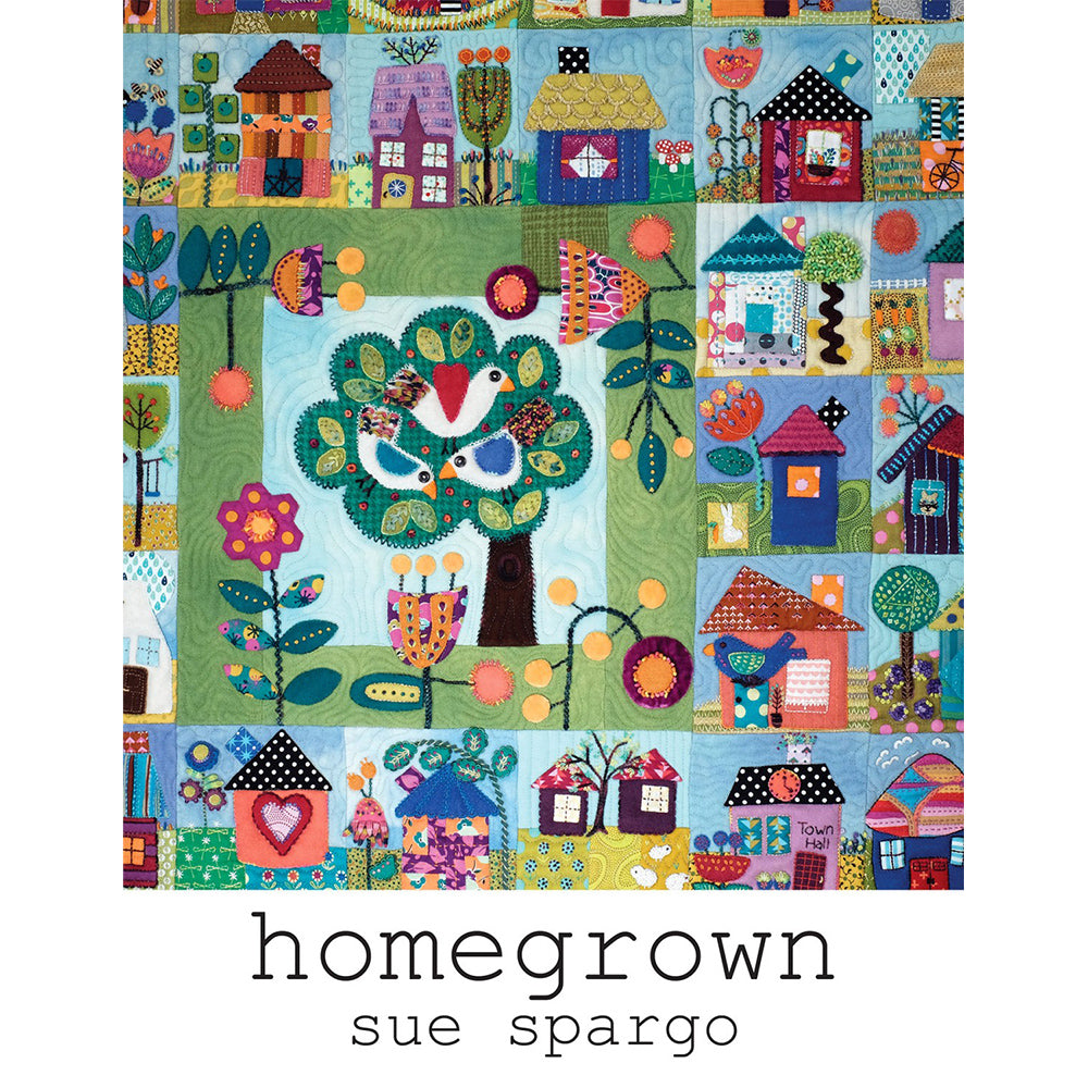 Sue Spargo, Homegrown Quilt Book image # 72730