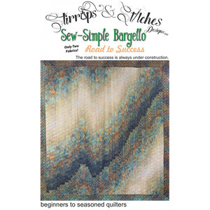 Sew Simple Bargello Road to Success Quilt Pattern image # 61898