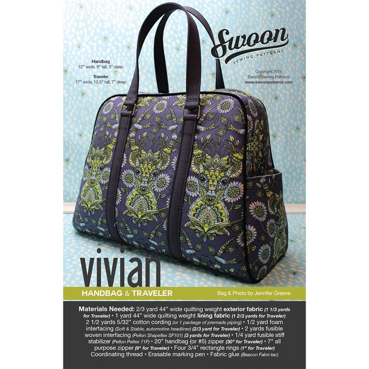 Swoon, Vivian Handbag & Traveler Pattern image # 70339