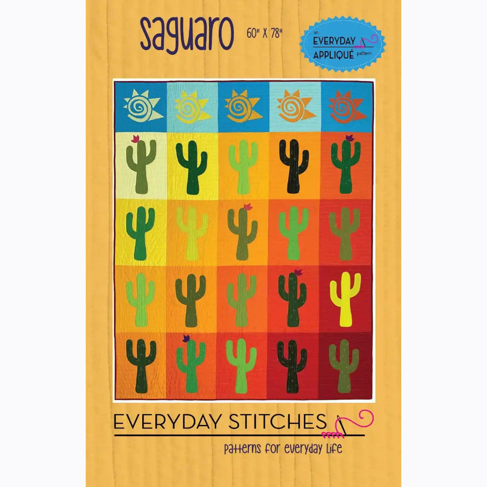 Saguaro Quilt Pattern