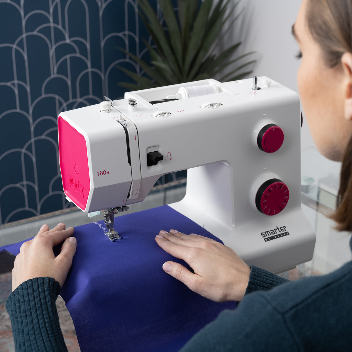 Praff Sewing Machine Pfaff Smarter 160S Sewing Machine