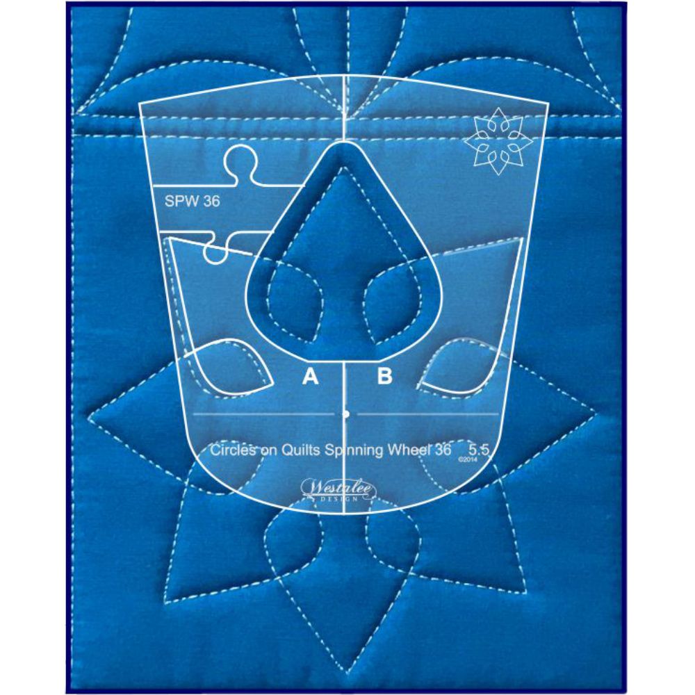 Westalee Design Template Sampler Set (6pc) image # 78965