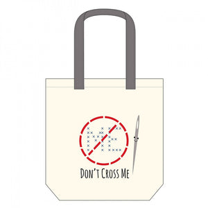 Canvas Tote Bag - Don't Cross Me image # 66909