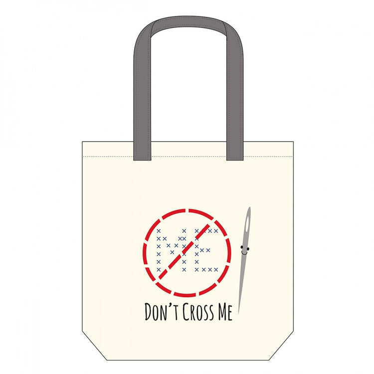 Canvas Tote Bag - Don't Cross Me image # 66909