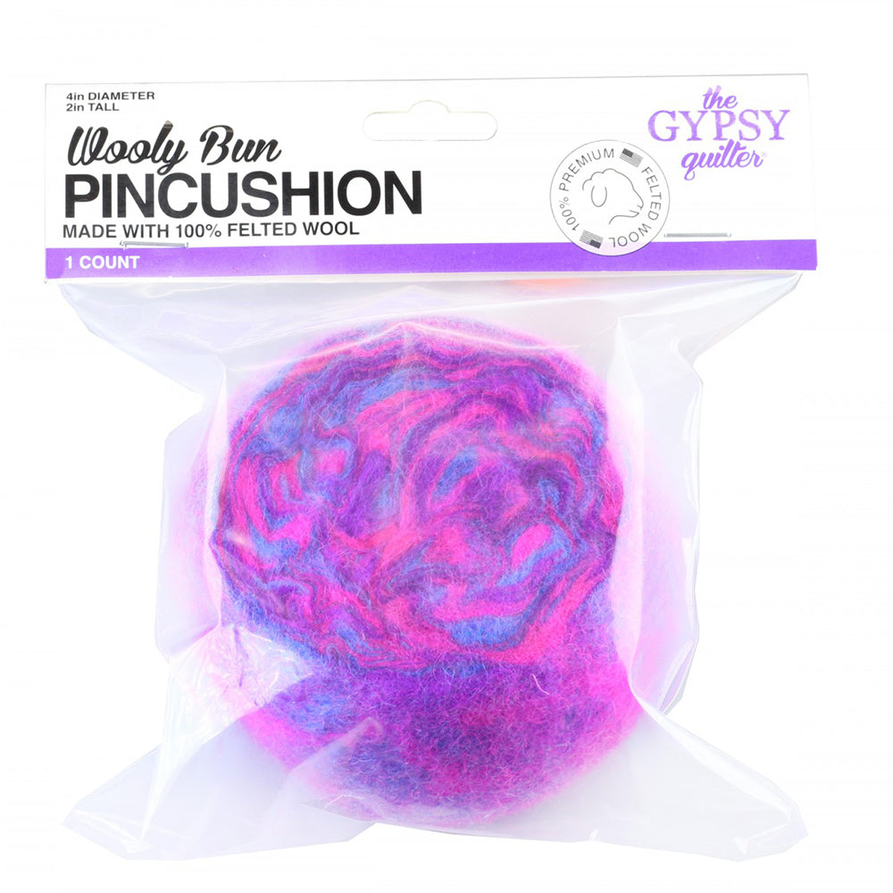 Gypsy Quilter Wooly Bun Pincushion image # 75554