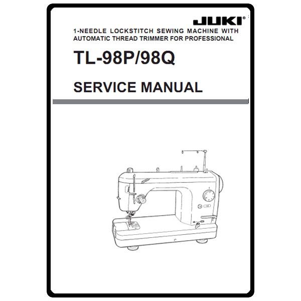 Service Manual, Juki TL-98P image # 6337