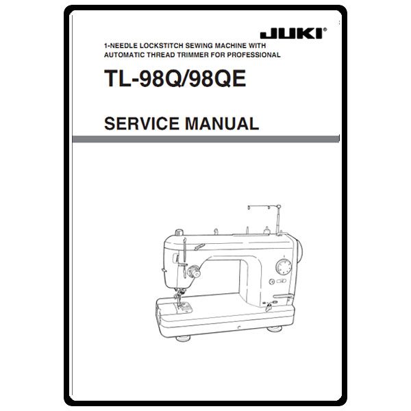 Service Manual, Juki TL-98QE image # 6339