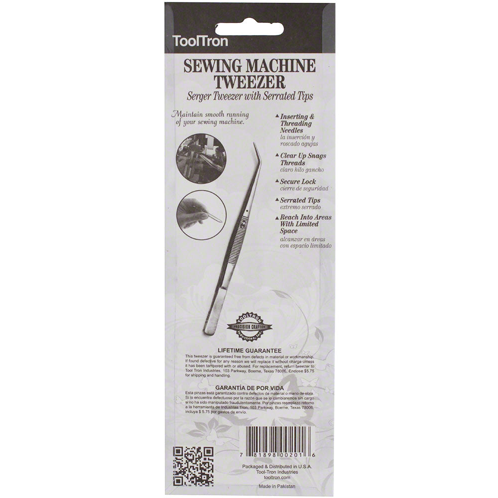 Self-Locking Tweezer, Tooltron #TLC-6 image # 52023