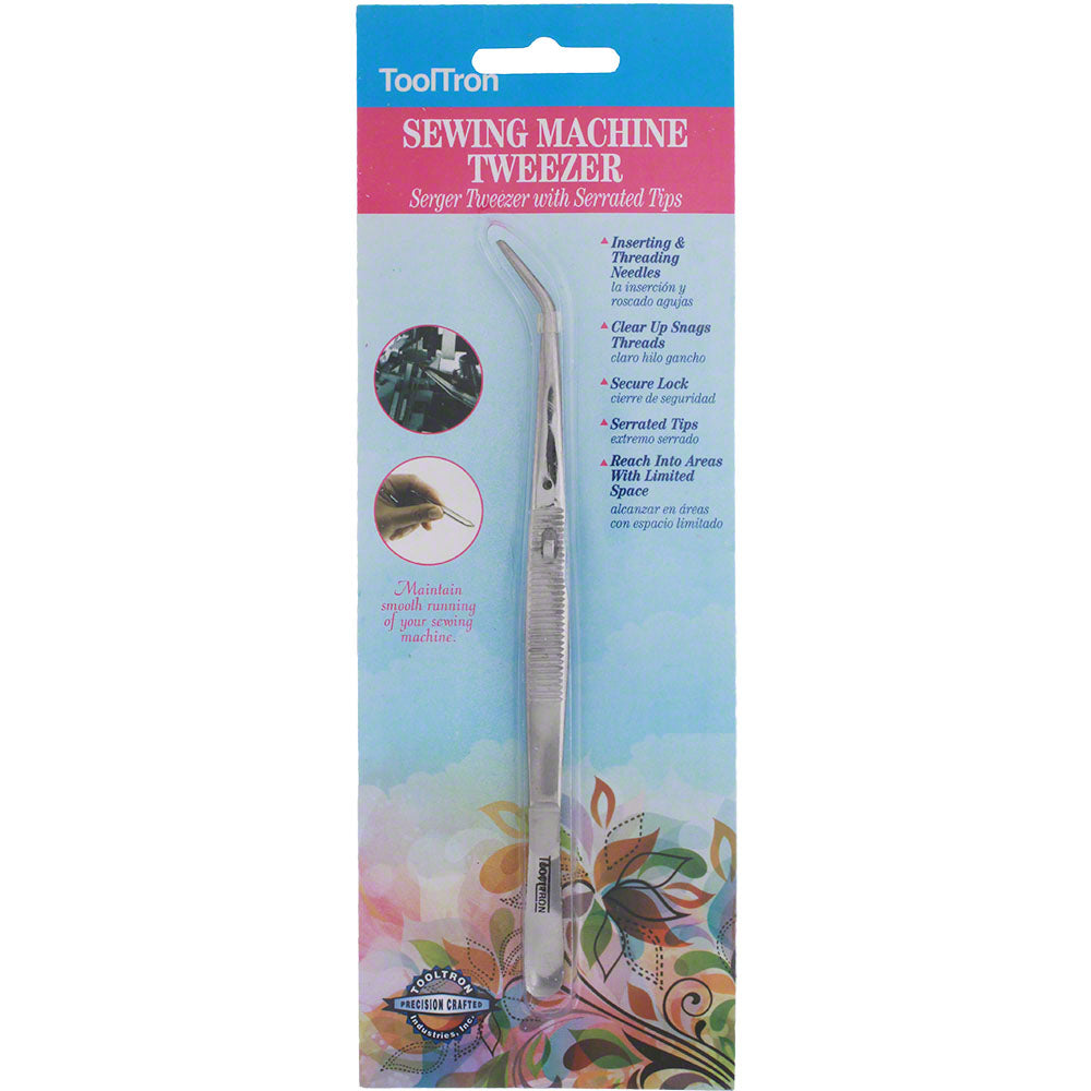 Self-Locking Tweezer, Tooltron #TLC-6 image # 52024