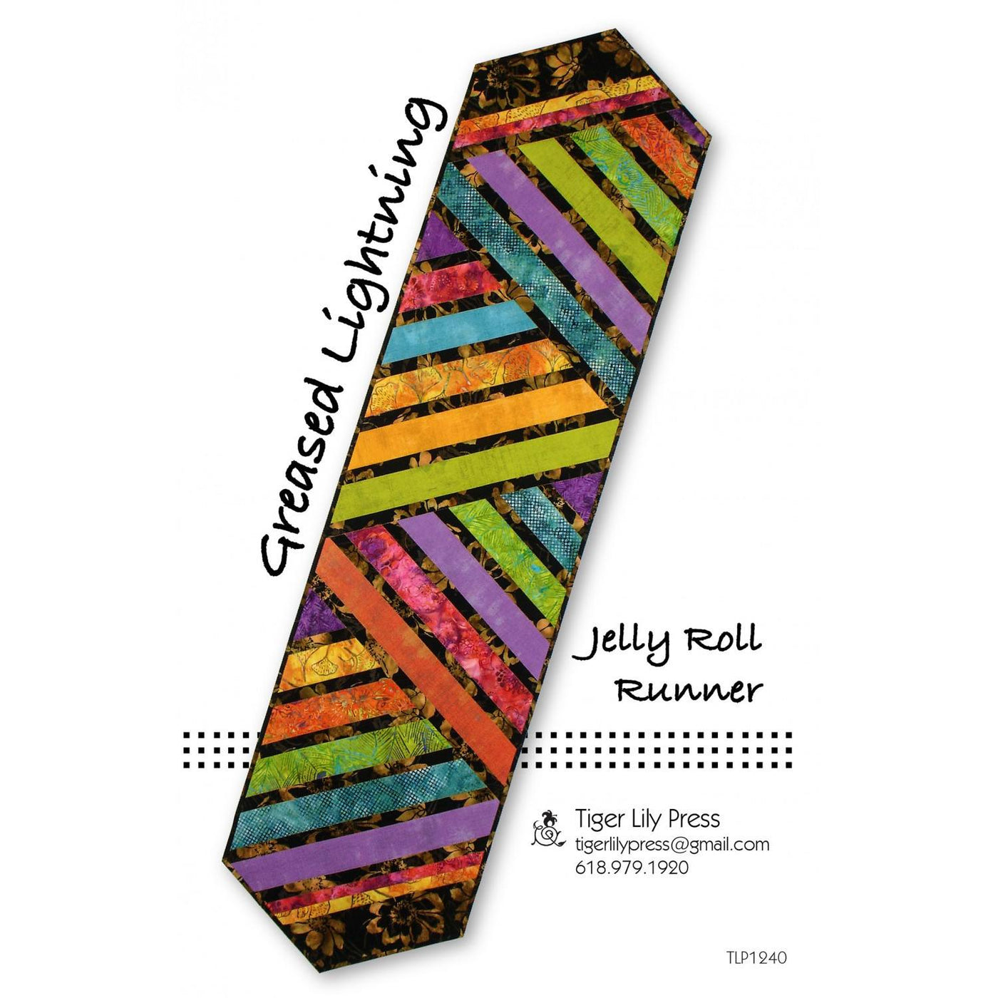 Greased Lightning Jelly Roll Runner Pattern image # 35133