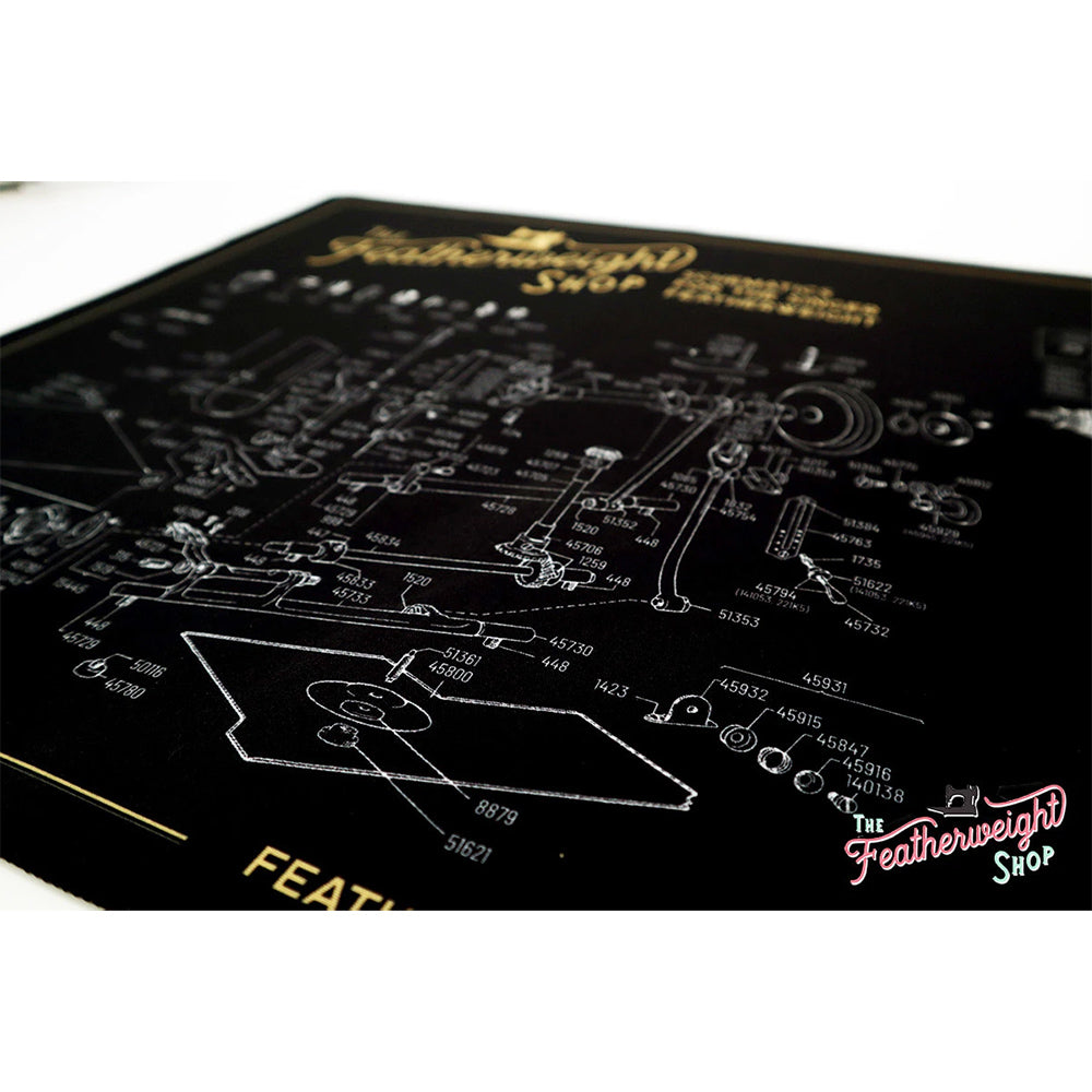 Featherweight Schematic Servicing Mat image # 66932