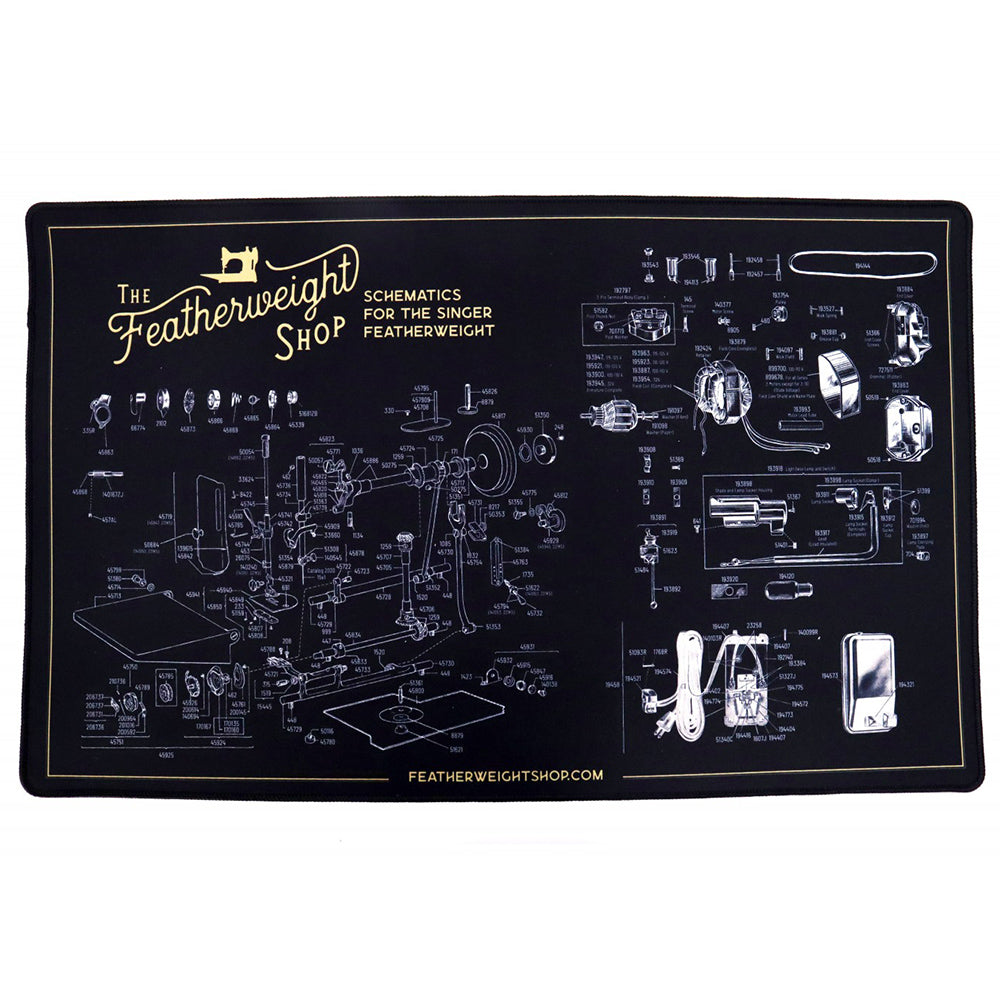 Featherweight Schematic Servicing Mat image # 66931