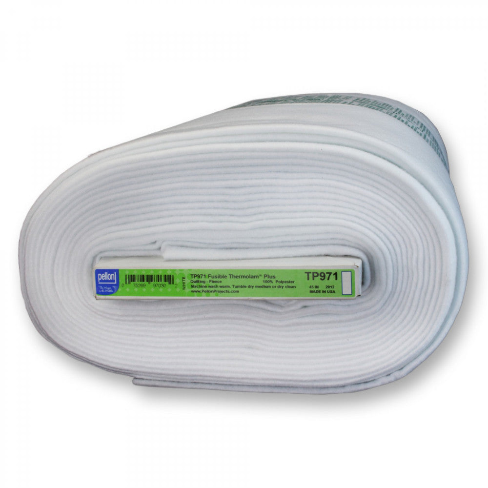 Pellon Thermolam Plus Mediumweight Fusible Fleece - 45in by 15yds image # 49988