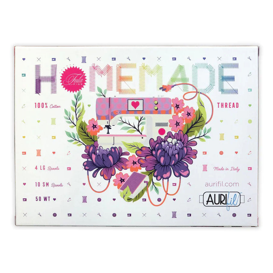 Aurifil, Tula Pink Homeade 14 Spool Thread Collection image # 106619