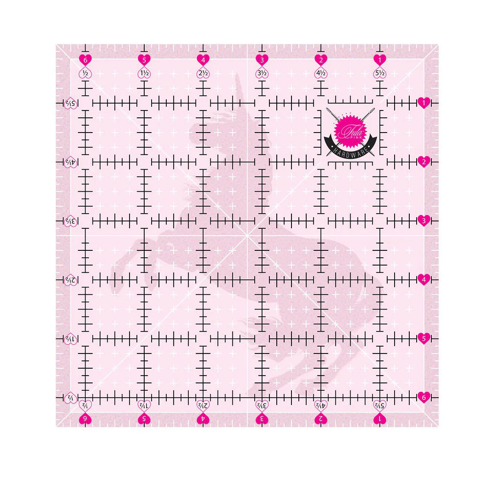 Tula Pink Non-Slip Unicorn Quilting Ruler