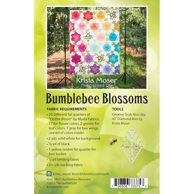 Bumblebee Blossoms Quilt Pattern image # 58321