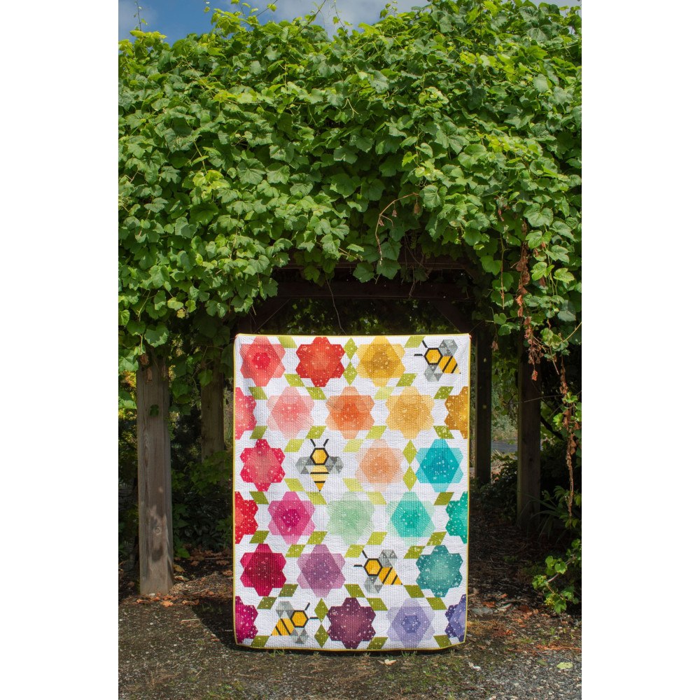 Bumblebee Blossoms Quilt Pattern image # 58323