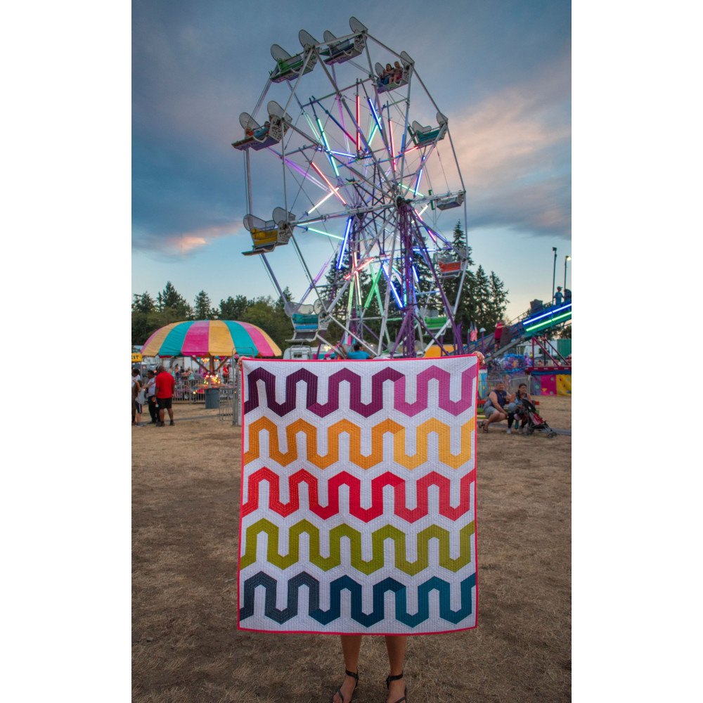 Rock N Roller Coaster Quilt Pattern image # 58324