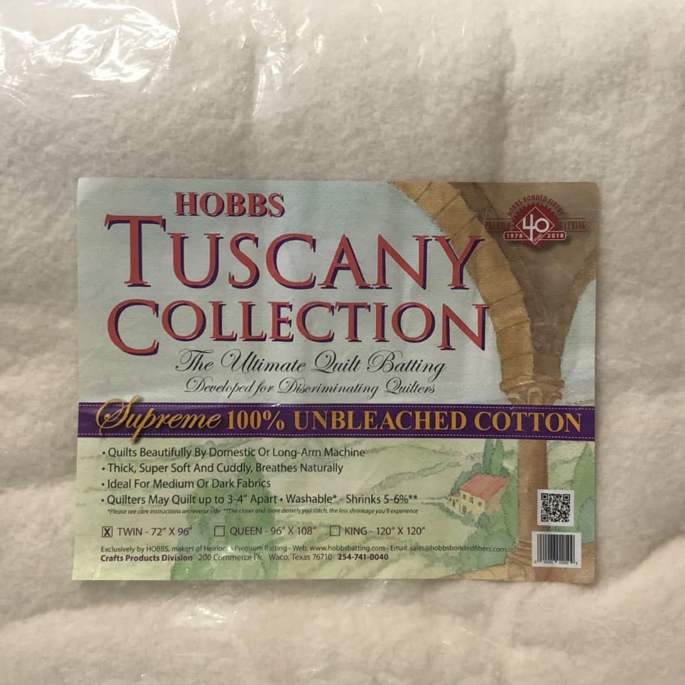 Hobbs Tuscany Supreme 100% Natural Cotton Batting image # 116121