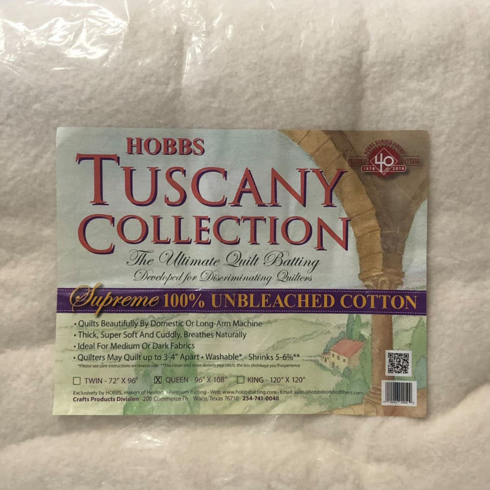 Hobbs Tuscany Supreme 100% Natural Cotton Batting image # 116122