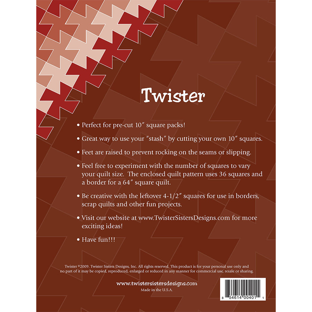 Twister Pinwheel Quilting Ruler image # 67361