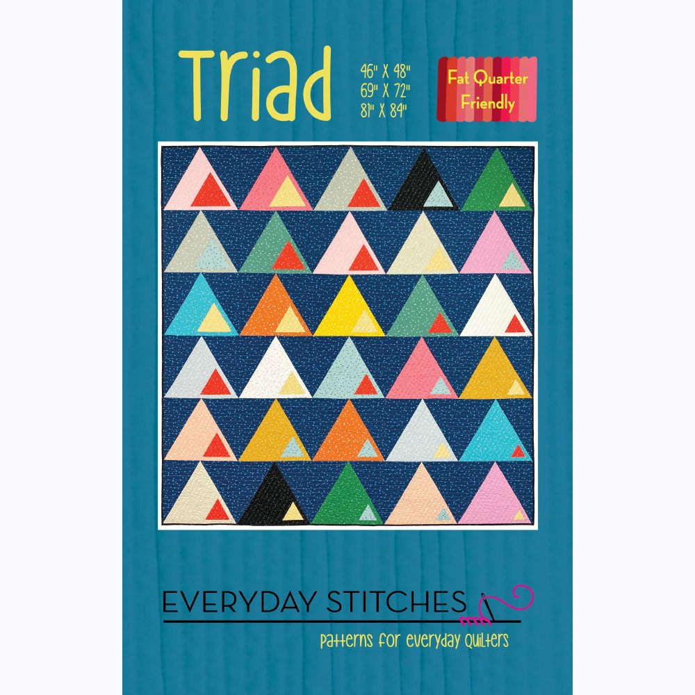 Triad Pattern With Code Triad Quilt Pattern