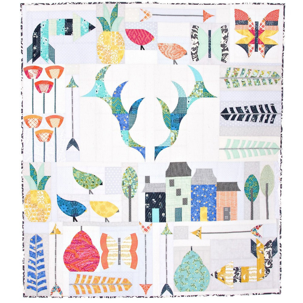 Urbanologie Block of the Month Quilt Pattern image # 83234