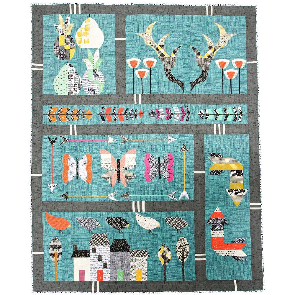 Urbanologie Block of the Month Quilt Pattern image # 83235