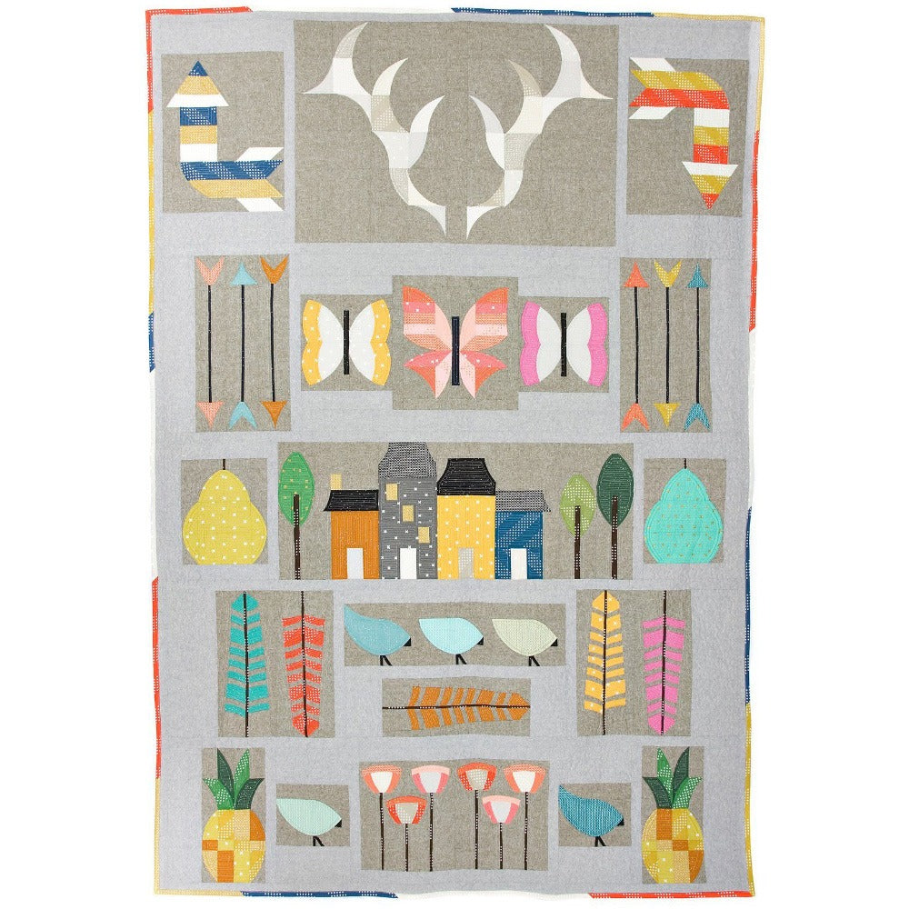 Urbanologie Block of the Month Quilt Pattern image # 83237