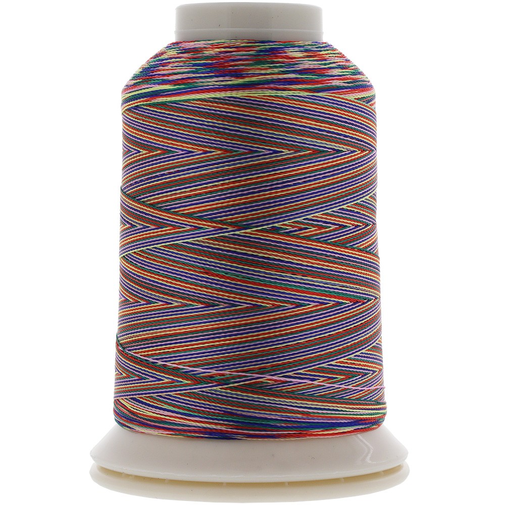 Floriani Variegated Embroidery Thread (1100yds), Rainbow