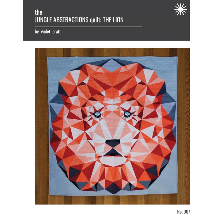 Jungle Abstractions: The Lion Quilt Pattern image # 59014