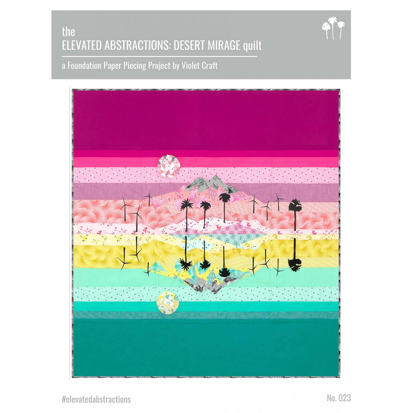 Elevated Abstractions: Desert Mirage Quilt Pattern image # 40681