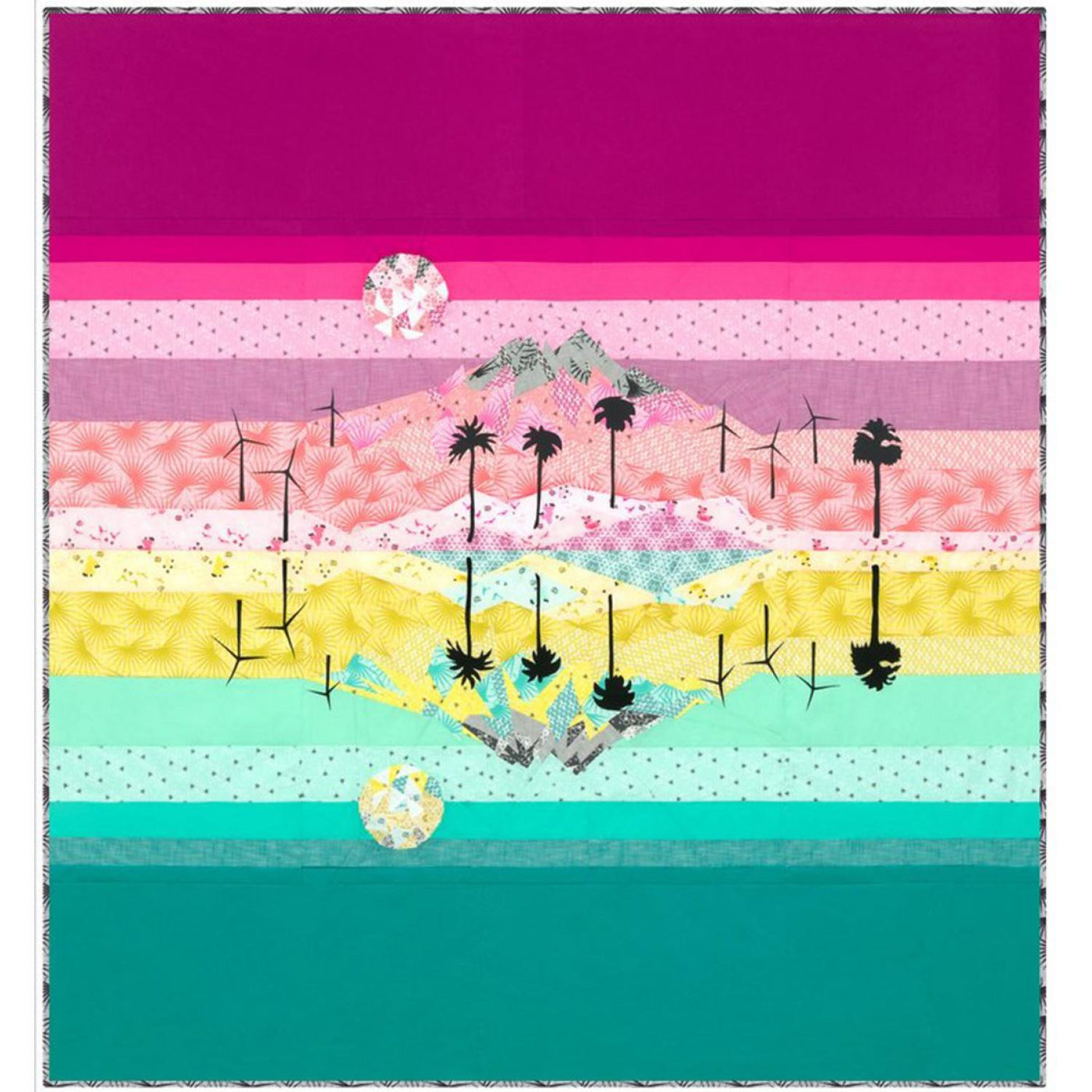 Elevated Abstractions: Desert Mirage Quilt Pattern image # 40682