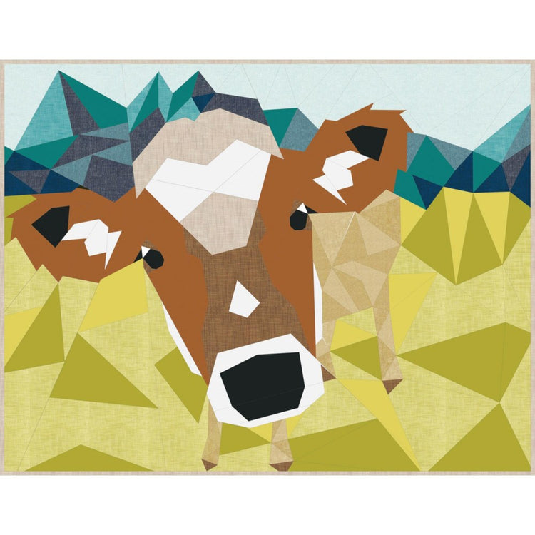 The Cow Abstractions Quilt Pattern image # 56829