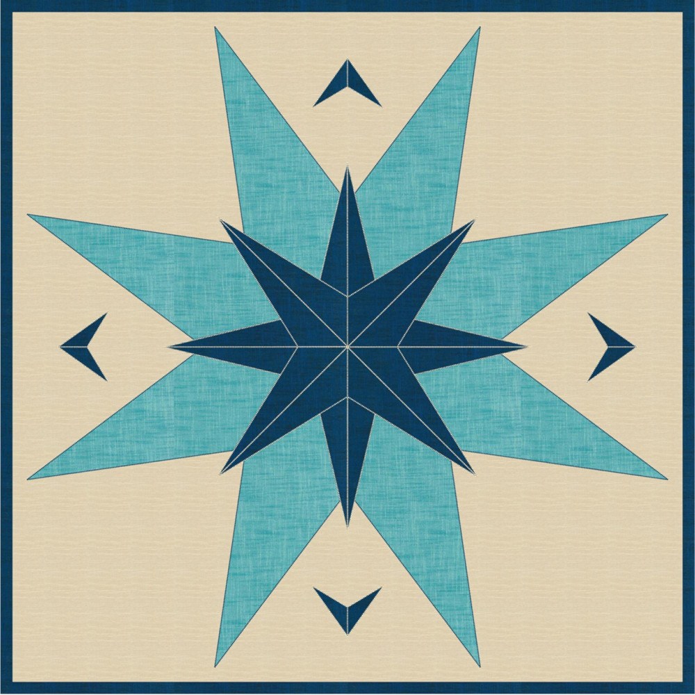 The Country Star Barn Quilt Pattern image # 56833
