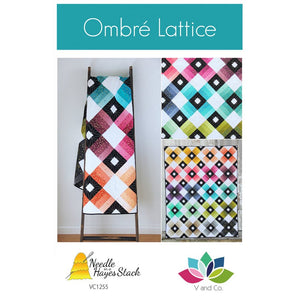 Ombre Lattice Quilt Pattern image # 61578