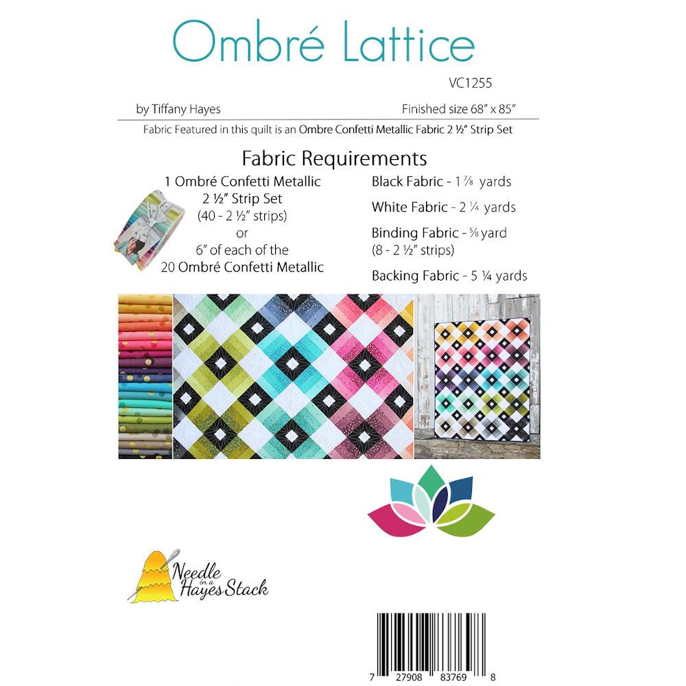 Ombre Lattice Quilt Pattern image # 61579
