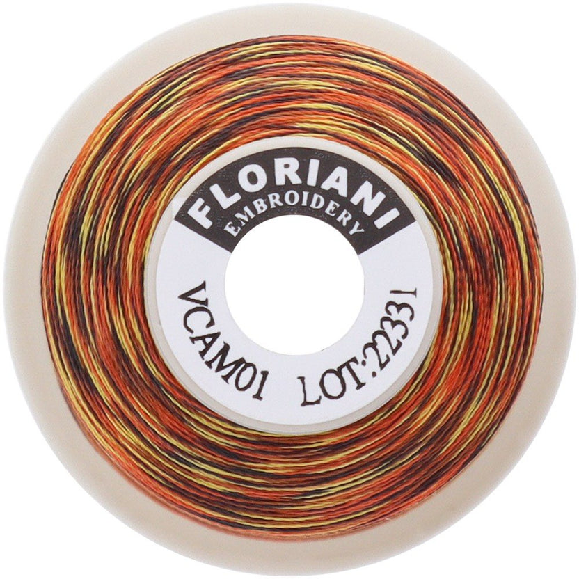 Florinia Thread Variigated Floriani Variegated Embroidery Thread (1100yds)